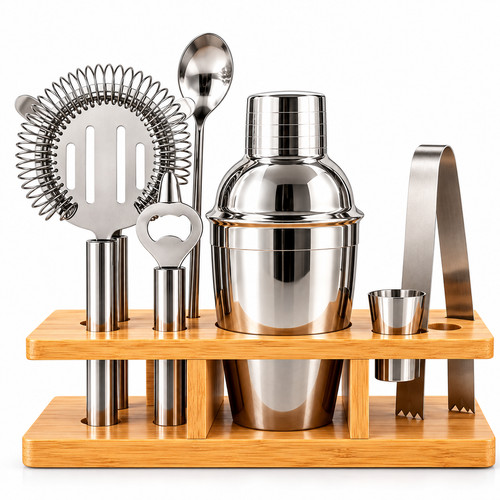 Cocktail shaker set 10pc - shaker,