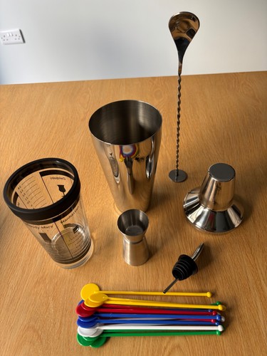 Cocktail shaker set 7 piece - cocktail,