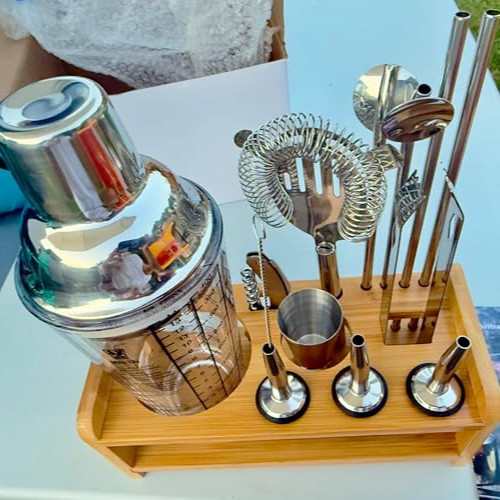 13pc cocktail shaker set - cocktail,