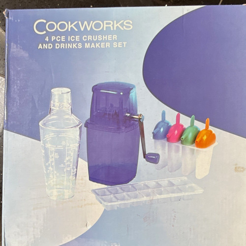 Cookworks manual 4pc cocktail - cookworks,