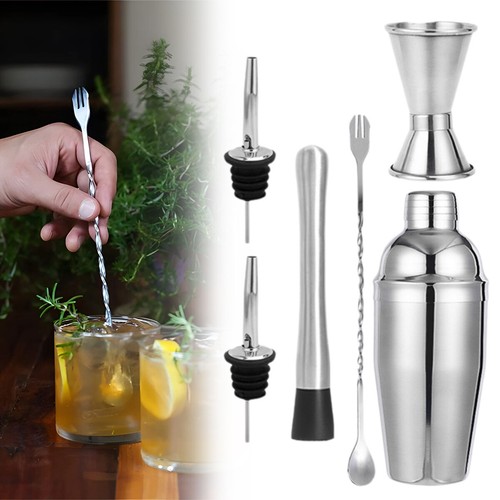 6pcs 750ml cocktail shaker - cocktail, set