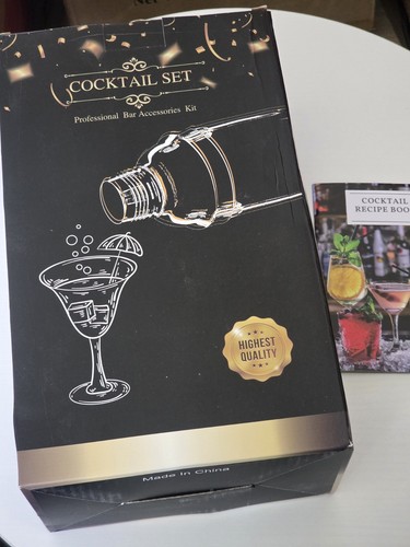 Cocktail shaker set - cocktail, 8-piece