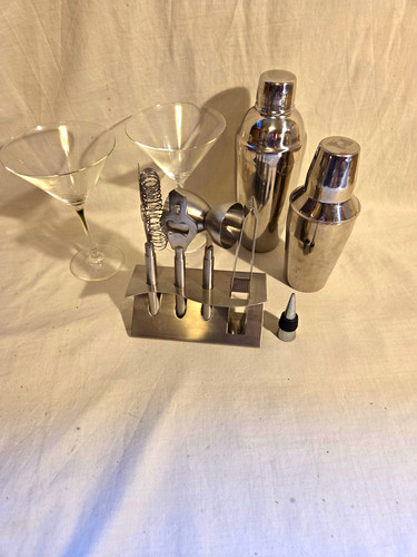10pc stainless steel cocktail - 10pc,