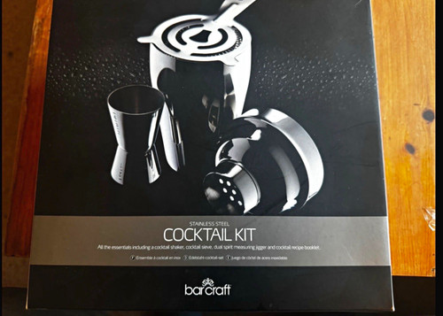 Bar craft 4pc stainless steel - bar,