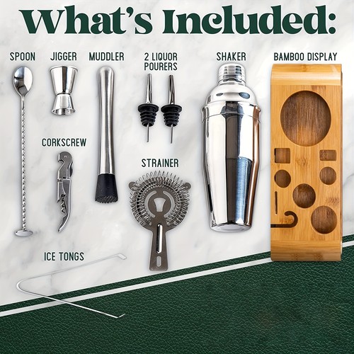 Bartender kit 10pc cocktail - bartender,