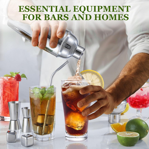Piece bartender kit with - 23,