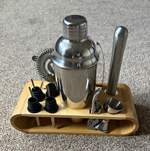 Stainless steel 8pc cocktail - steel,