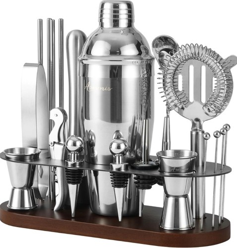 Piece cocktail shaker set - cocktail,