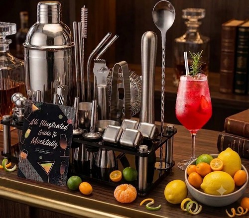 26pcs cocktail shaker set - shaker,