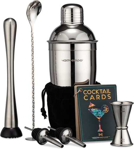 Modern mixology piece - modern, 8-piece