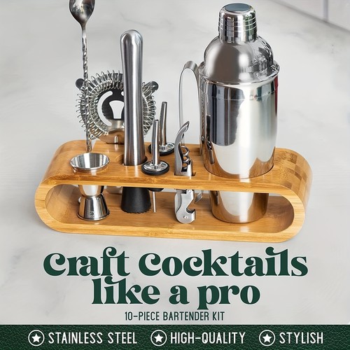 Bartender kit cocktail shaker - bartender, kit-cocktail