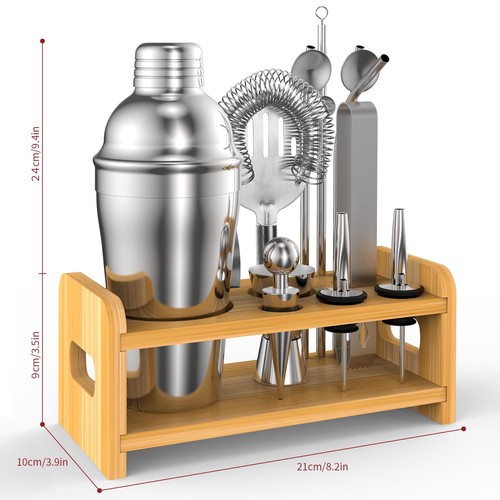 Vinsani 15pc cocktail shaker - vinsani,